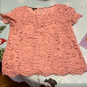 Pink Talbots petite shirt